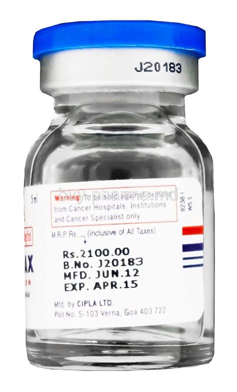 I don't get nausea from any of the chemos, but i do eat small and often, so i think that helps i just finished my 6 carbo/taxotere tx (successfully). Buy Paclitaxel ( Generic Taxol ) Online Paclitaxel ...