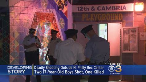 Police 1 Teen Dead 1 Injured After Shooting Outside Philly Recreation