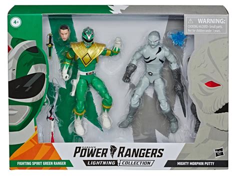 Buy Action Figure Power Rangers Lightning Collection Mmpr Green