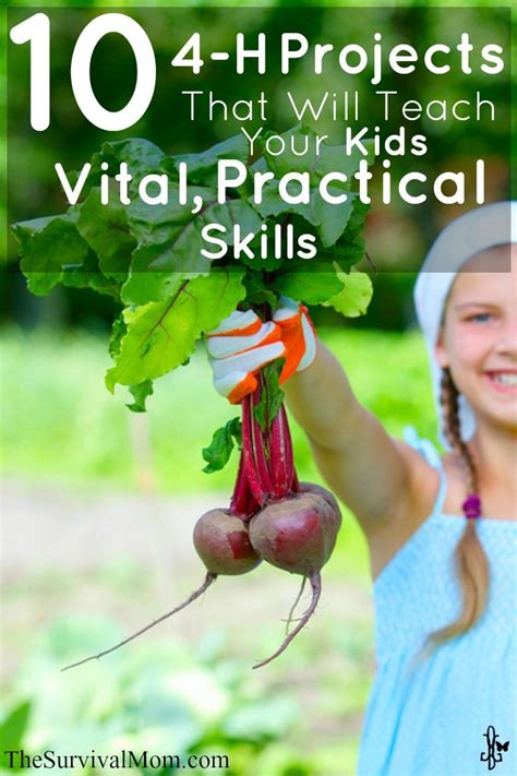 10 4-H Projects That Will Teach Your Kids Vital, Practical Skills - Survival Mom