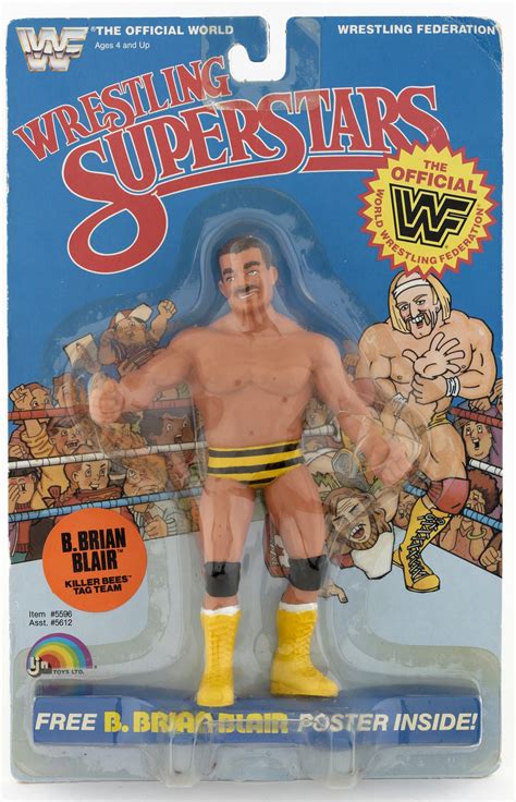 Hake S Wwf Ljn Wrestling Superstars Series B Brian Blair Killer