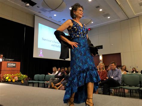 Breast Cancer Survivors Work The Runway At Md Andersons Bra Symposium