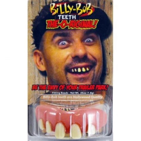 Billy Bob Hillbilly Fake Teeth With Fixer Funny Fake Teeth