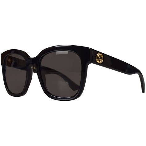 Gucci Velvet Gucci Black Square Frame Sunglasses For Men Lyst