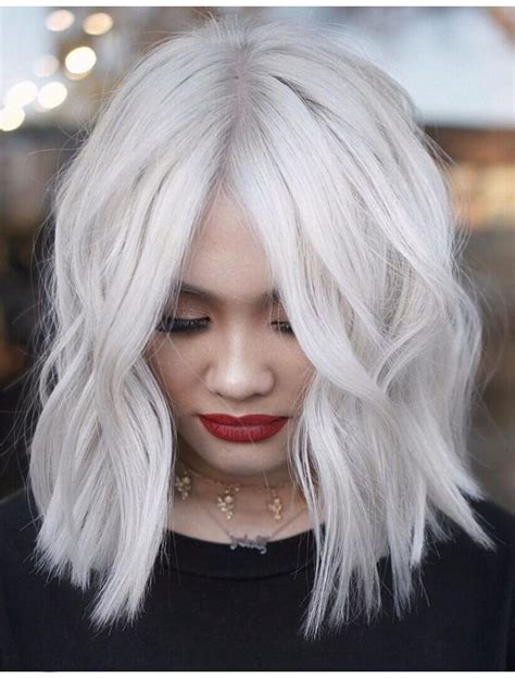 Stunning Platinum Blonde Hair Color Inspirations For Platinum