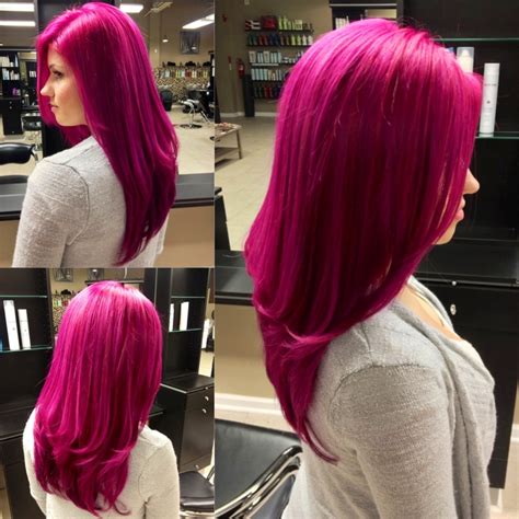 1000 Images About Pink And Magenta Hair Color On Pinterest