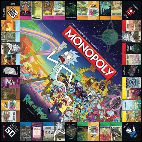 Monopoly Rick And Morty Board Game Best Offer Monopoly Rick And Morty