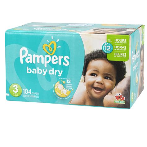 Pampers Baby Dry Size 3 104s