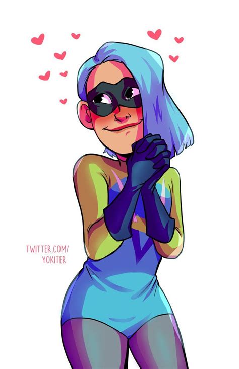 This the incredibles fan art might contain anime, comic book, manga, and cartoon. Voyd by Yokiter | The incredibles, Disney fan art, The ...