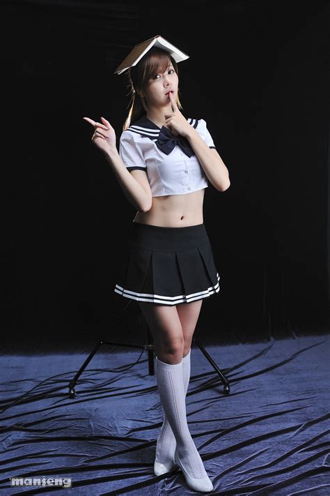 Korean Girl Sexy In Student Uniform Page Milmon Sexy Picpost