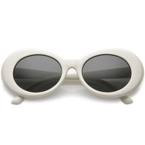 retro 1990 s fashion oval clout goggle sunglasses 51mm c381 oval sunglasses goggle sunglasses