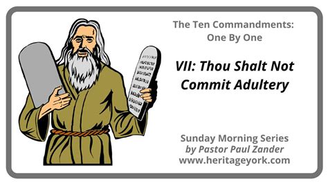 Thou Shalt Not Commit Adultery Pastor Paul Zander Podcast Listen Notes