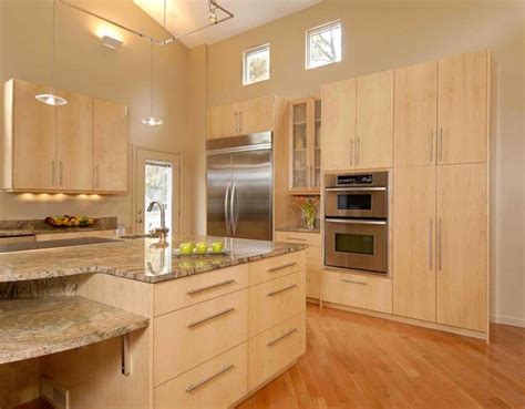 Pure Wood Kitchen Cabinets