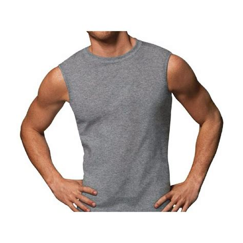 Hanes Hanes Men S Sport Styling Cotton Sleeveless T Shirts W Cool Dri 4 Pack Xx Large 50 42