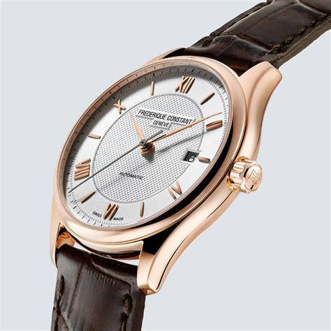 Frederique Constant Reloj Classics Index Automatic En Oro Rosa 40mm