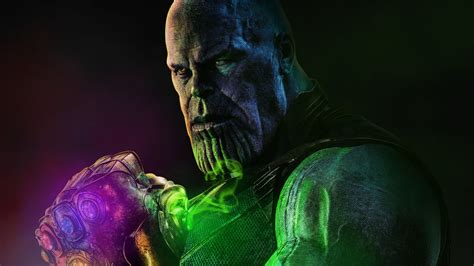 1920x1080 Thanos Artwork With Infinity Stone 1080p Laptop Full Hd