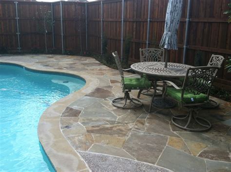 Hardscape Flagstone Brick Dallas By Texas Best Fence And Patio Houzz Uk
