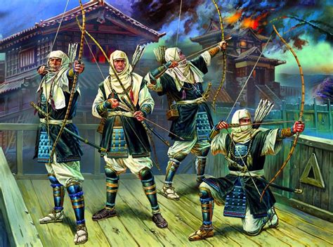 Japan Warring States Period Charge Of The Takeda Samurai Cavalry