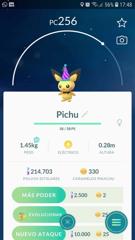 You can hear the crackling of static electricty coming off this pokemon. Pichu Gorro Aniversario Pokemon Go | Pokemon go, Pikachu y ...