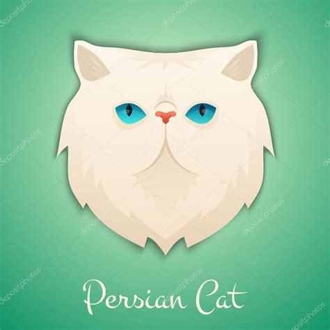 Persian Cat Stock Vector Image By ©dashikka 69856871