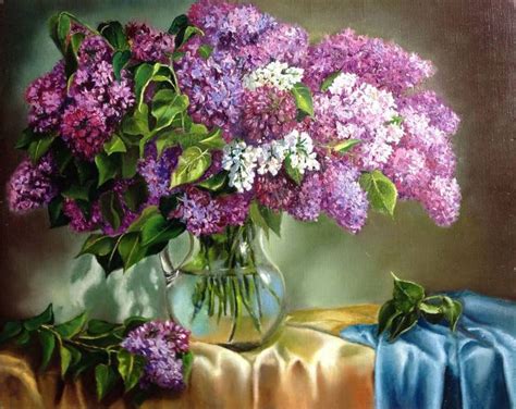 Lilacs Painting Форум по искусству и инвестициям в искусство Сирень