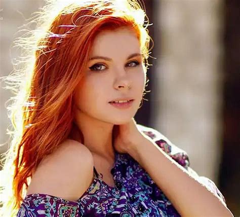 Evelyn Levinsky Beautiful Redheads Ginger Model Redhead Model