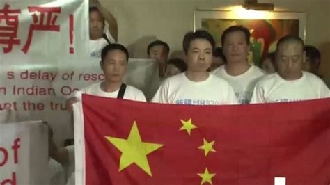 Malaysia Flight Mh370 Chinese Families Vent Anger Bbc News