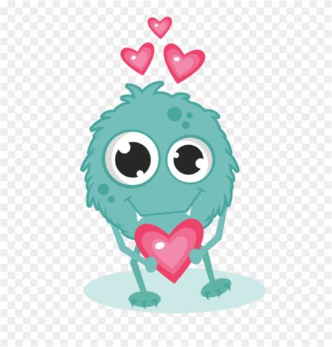 Monster Clipart Love Monster Valentines Day Monster Clip Art Png