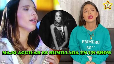 Majo Aguilar Prima De Ngela Aguilar Es Humillada En Un Show Youtube