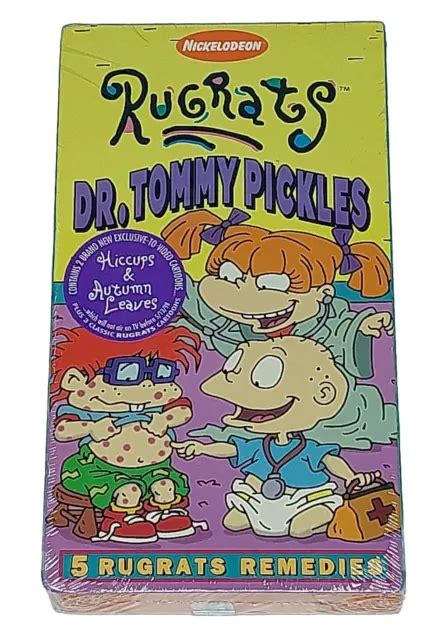 RUGRATS VHS DR Tommy Pickles Nickelodeon Cartoon VHS W Watermarks