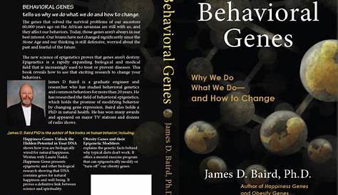 Behavioral Genes - Book Cover on SCAD Portfolios