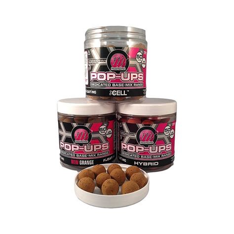 Mainline Dedicated 15mm Pop Ups All Flavours Mill View Fishing Tackle