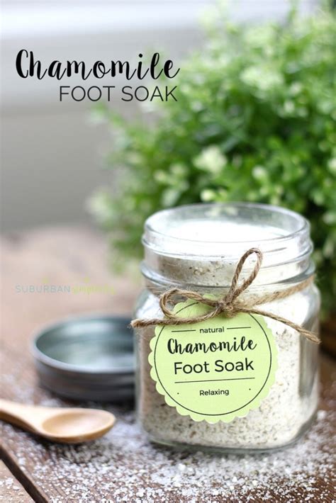 Easy Chamomile Foot Soak Diy How To Make A Foot Soak