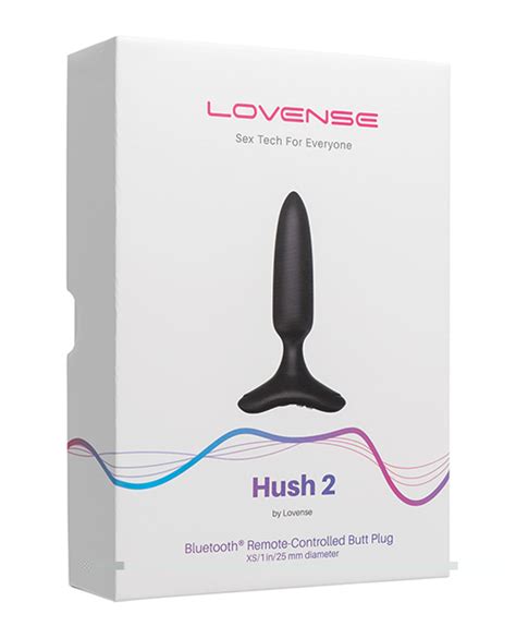 Lovense Hush 2 App Compatible Butt Plug 1 In