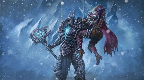 Sylvanas Windrunner Lich King Arthas Menethil World Of Warcraft Wow