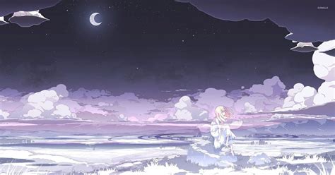 Anime Moonlight Wallpaper Anime Scenery Wallpaper Anime Wallpaper