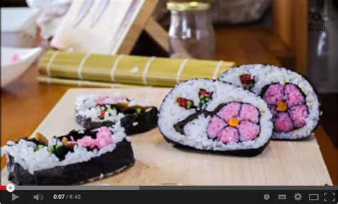 How To Make Flower Sushi Art Amazing Food Recipe Foodflag