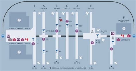 Map Of Atlanta Airport Gates