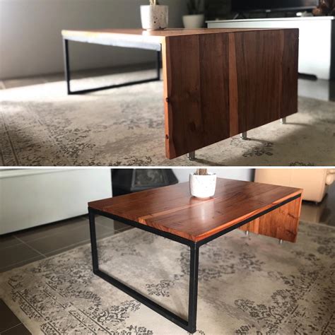 Mounting blocks are a great way to attach legs to a table without aprons.they attach to the underside of your furniture with 4 screws (supplied). Rhodesian Teak coffee table with a waterfall miter joint I made as a wedding present. : woodworking