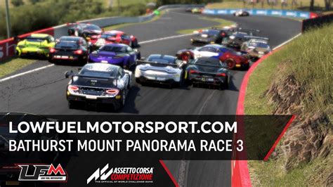 Assetto Corsa Competizione Bathurst Mount Panorama Lowfuelmotorsport