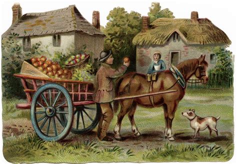 Horse Drawn Apple Cart Old Design Shop Blog