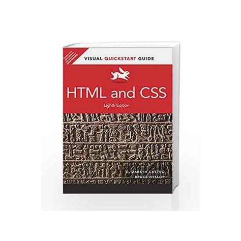 Html And Css Visual Quickstart Guide 8e By Castro Buy Online Html And Css Visual Quickstart