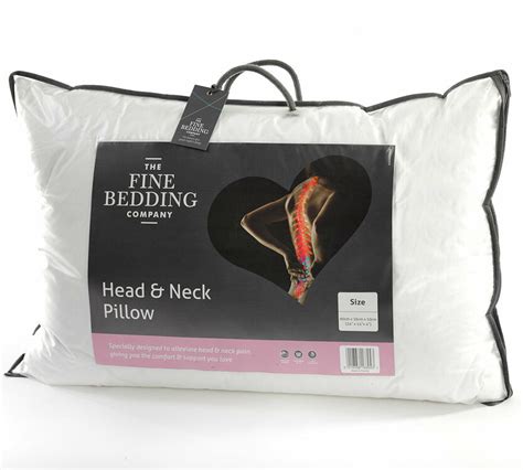 the fine bedding company head and neck pillow only £25 00