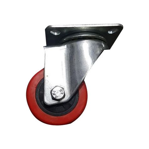 Radhe Sales And Polyurethane Caster Wheel Size 3x1 Inch At Rs 65