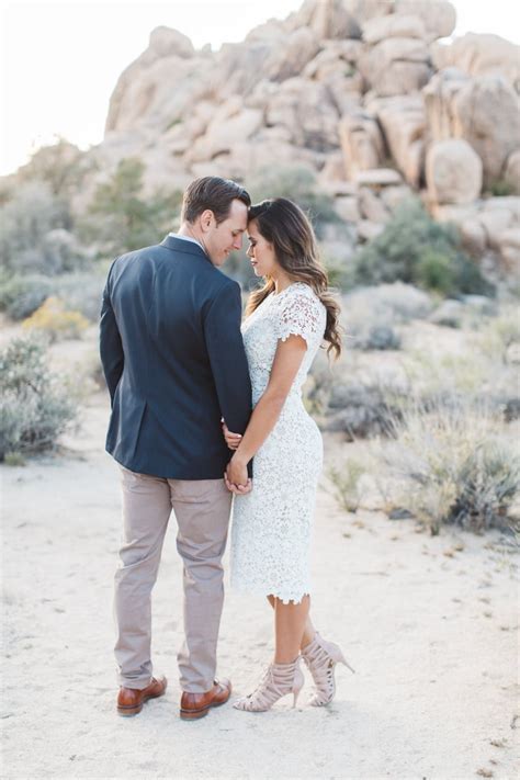 Mojave Desert Engagement Photos POPSUGAR Love Sex