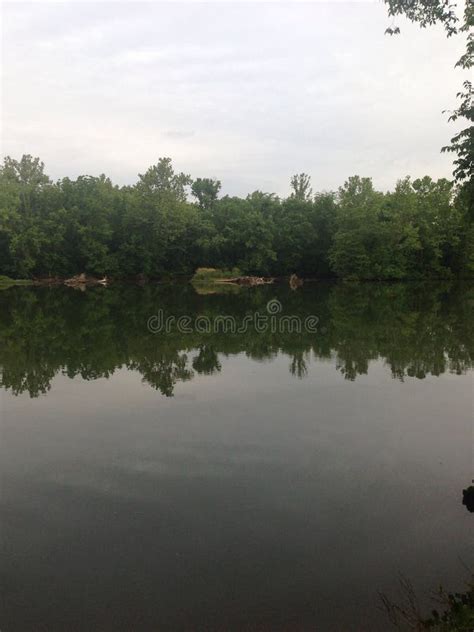 Quiet Lake Stock Photo Image Of Peaceful Lake Camping 42631984