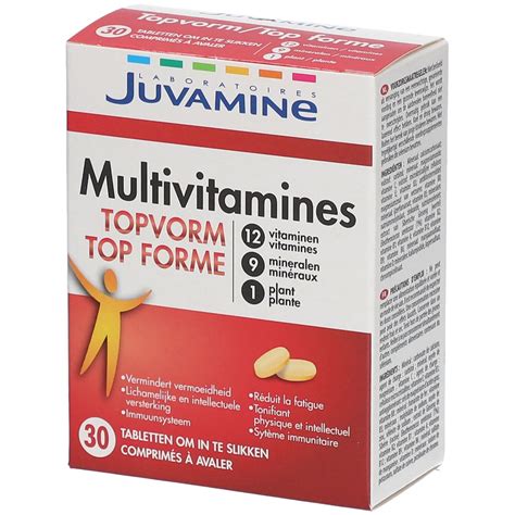 Juvamine Top Forme Multivitamines Pc S Redcare Pharmacie