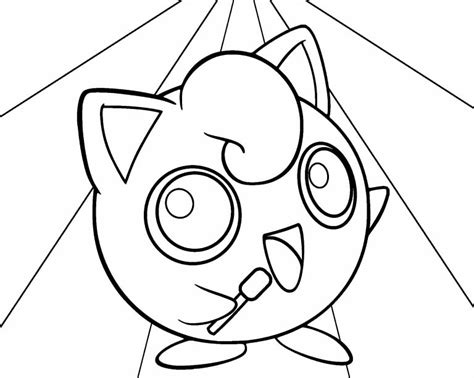 Jigglypuff Coloring Pages - Free Printable Coloring Pages for Kids
