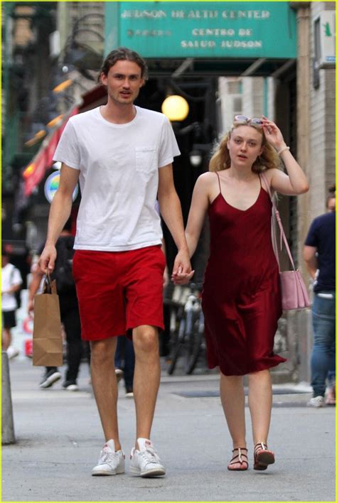 Dakota Fanning And Boyfriend Henry Frye Hold Hands On A Date In Manhattan