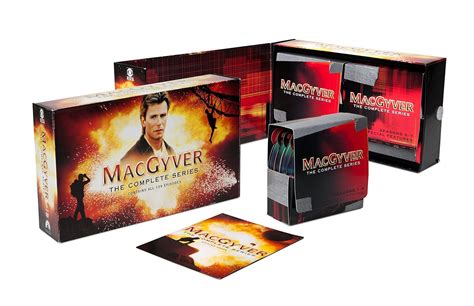 MacGyver The Complete Series Seasons Movies Boxed DVD Set NEW